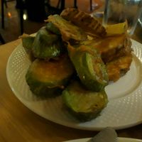 Deep Fried Sweet Potato and Eggplant Mix at Cat House in Chiang Mai