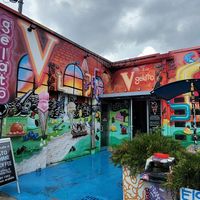 Artistic front at V Gelato in Miami