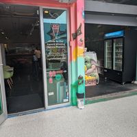 Outside at V Gelato in Miami