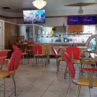 Indoor seating. at Celebrity Pure Vegan in Georgetown