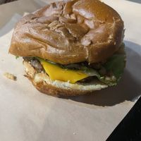 Southwest burger   at UNiQ Burger in Scottsdale