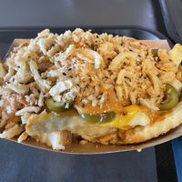 Southwest loaded fries   at UNiQ Burger in Scottsdale
