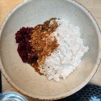 Riz au lait canneberge at Verdō in Brussels