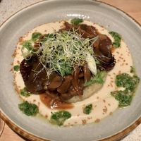 Mushroom risotto  at Verdō in Brussels