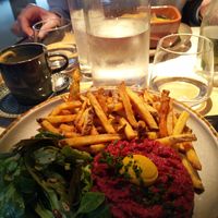 red beetroot tartare at Verdō in Brussels