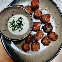 Cromesquis de légumes at Verdō in Brussels