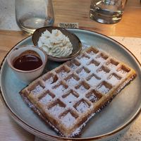 Gaufre de Bruxelles at Verdō in Brussels
