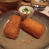 Starter - croquettes at Verdō in Brussels