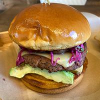 Tokyo Mushito burger at ChagaRoot in Las Vegas