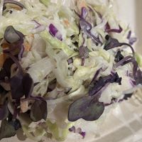 Cole slaw was absolutely amazing!!  at ChagaRoot in Las Vegas