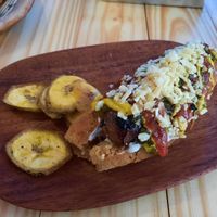 American dog at Vegano O No in Panama City