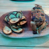 Chilli dog at Vegano O No in Panama City