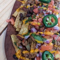 Fries at Vegano O No in Panama City