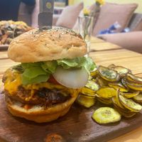 Best burger of my life !!!!!!  at Vegano O No in Panama City