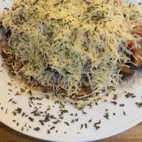 Loaded fries  at Vegano O No in Panama City