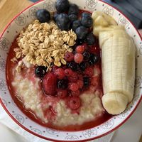Vegan porridge   at Koffee & Kale in Dublin