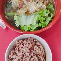 ❤️ Vegan Bak Kut Teh w/ Brown Rice - Even day special at Yi Su Pin 一素品 - Chinatown in Central Singapore
