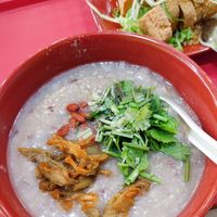 Healthy Brown Rice Congee at Yi Su Pin 一素品 - Chinatown in Central Singapore