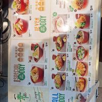 Menu at Yi Su Pin 一素品 - Chinatown in Central Singapore