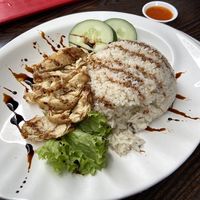 roasted chicken rice (quite a small serving)  at Yi Su Pin 一素品 - Chinatown in Central Singapore