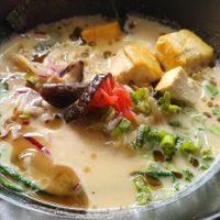 Nuevo ramen de Tonkotsu!! DE-LI-CIO-SO 💚 at Vegan Ramen Mei - Condesa in Mexico City