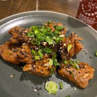 Orange Chicken  #Veganuary at Vegan Ramen Mei - Condesa in Mexico City