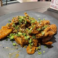 Orange Chicken  at Vegan Ramen Mei - Condesa in Mexico City