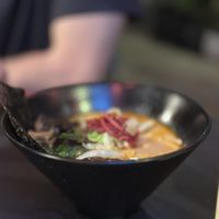 Red ramen 🍜   at Vegan Ramen Mei - Condesa in Mexico City