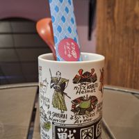 Me encantó la tacita ♥︎ at Vegan Ramen Mei - Condesa in Mexico City