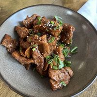 Orange Pollo (grande)  at Vegan Ramen Mei - Condesa in Mexico City