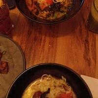 El "pollo" a la naranja es un MUST at Vegan Ramen Mei - Condesa in Mexico City