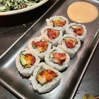 Spicy Tuna Roll (watermelon ahi! GF)  at Planta Queen in Chicago