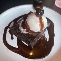 Brownie a la mode   at Planta Queen in Chicago