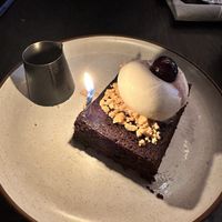 Brownie Sundae  at Planta Queen in Chicago