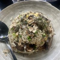 Truffle fried rice  at Planta Queen in Chicago