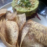 Avocado tartare  at Planta Queen in Chicago