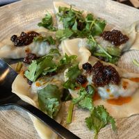 Loved these dumplings   at Planta Queen in Chicago