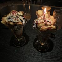 Bubble Waffle Ice Cream   at Planta Queen in Chicago