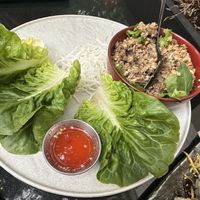 Thai Lettuce wraps    at Planta Queen in Chicago