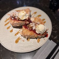 Cornflake French toast    at Planta Queen in Chicago