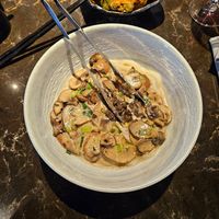 Udon noodles at Planta Queen in Chicago
