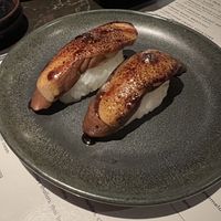 Eggplant Nigiri #Veganuary at Planta Queen in Chicago
