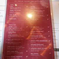 Happy hour menu at Planta Queen in Chicago