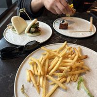 The bao buns were so delicious  at Planta Queen in Chicago