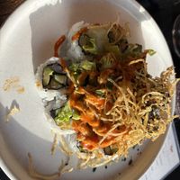 Volcano roll  at Planta Queen in Chicago