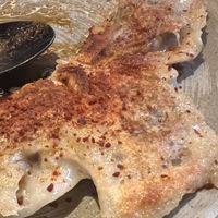 Crispy gyoza  at Planta Queen in Chicago