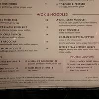 Menu pt3 at Planta Queen in Chicago