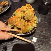 Bang bang broccoli.   Stop looking at it. It’s mine    at Planta Queen in Chicago