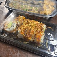 Both dishes in packaging  at Planta Queen in Chicago