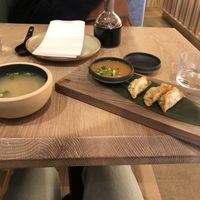 Gyozas  at Bloom Sushi - Quartier des Spectacles in Montreal